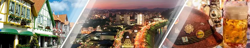 Blumenau Montagem de imagens de Blumenau